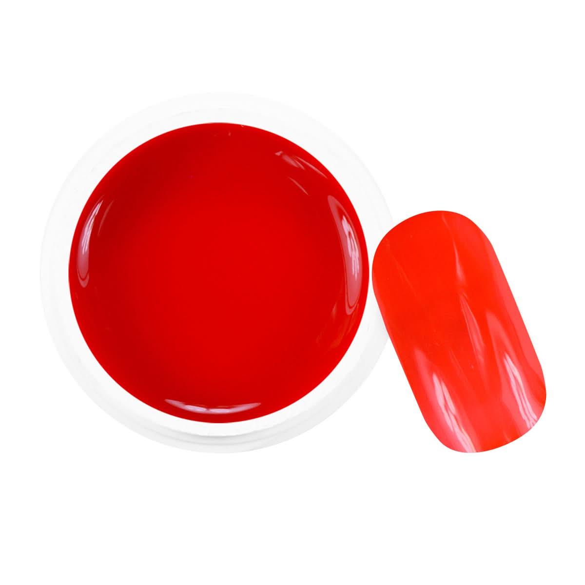 Gel Color Pro 5ml 2285 - Néon Rouge Orangé