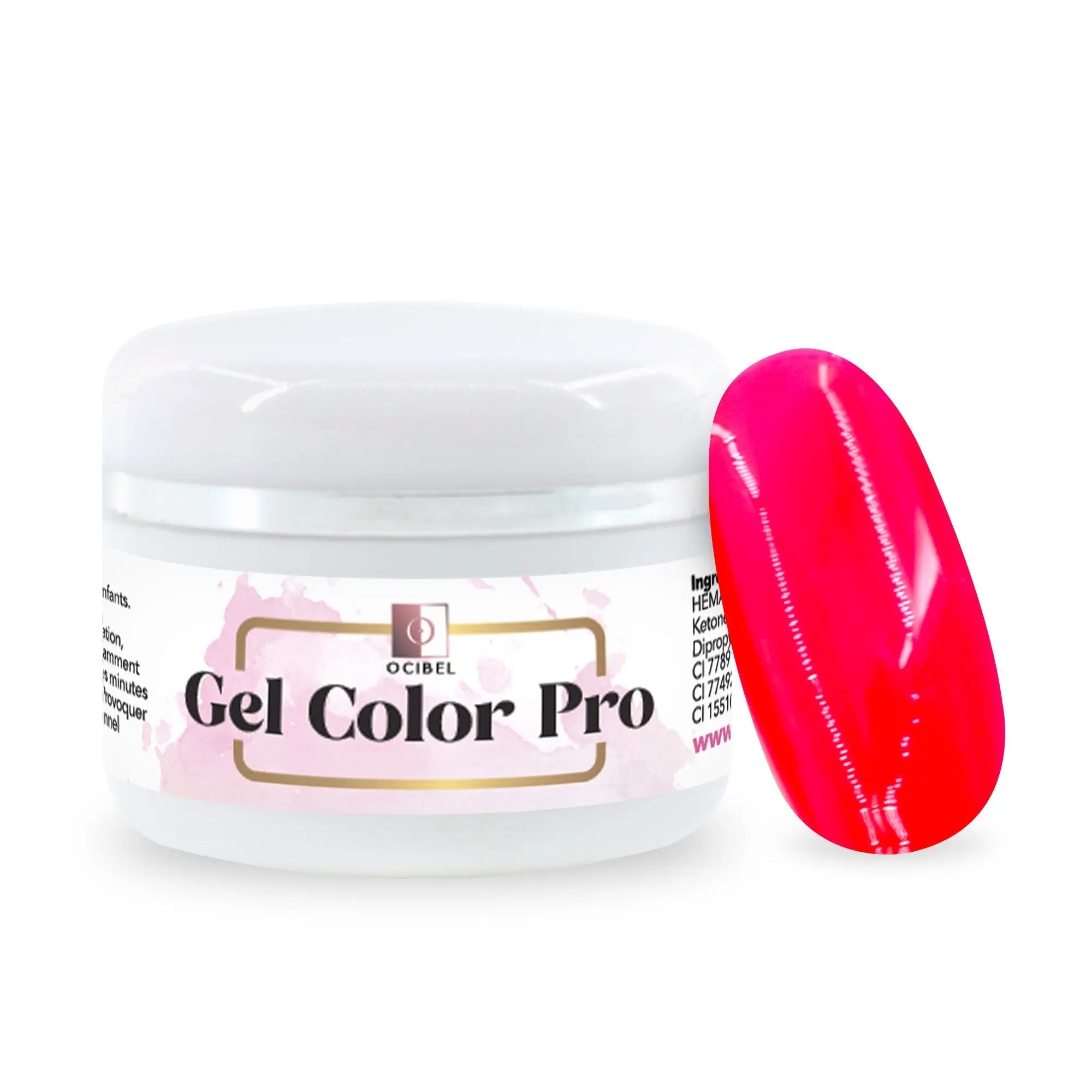 Gel Color Pro 5ml 4776 - Rose Néon OCIBEL