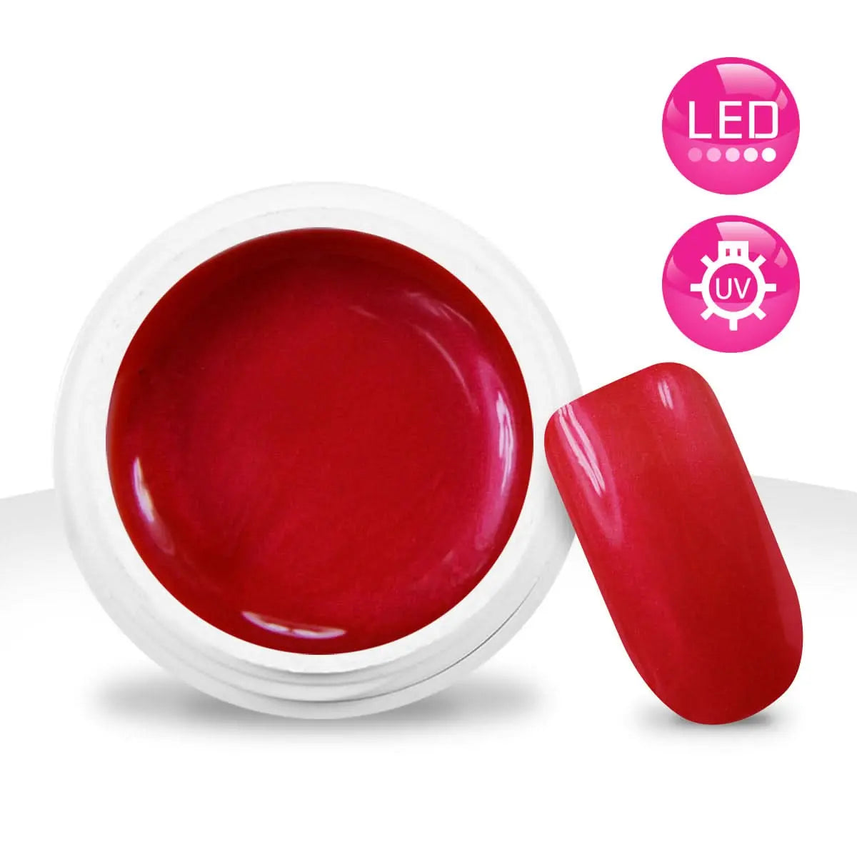 Gel UV / LED Couleur Rose Métallisé - 5ml OCIBEL