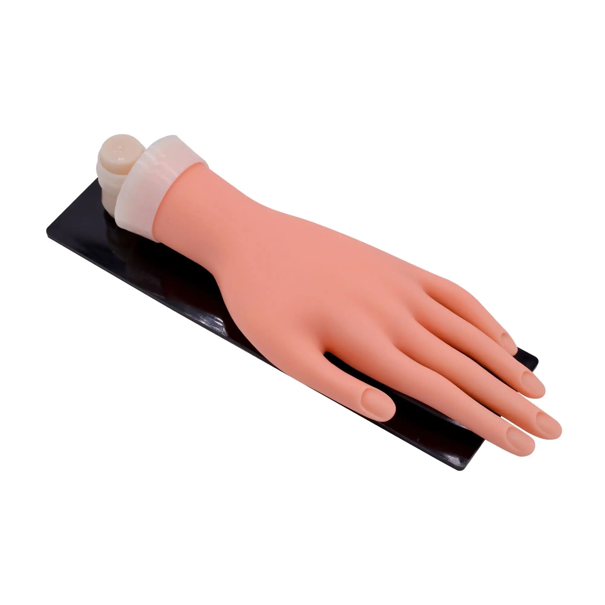 Main d‘entraînement en silicone avec support à visser sur une table OCIBEL