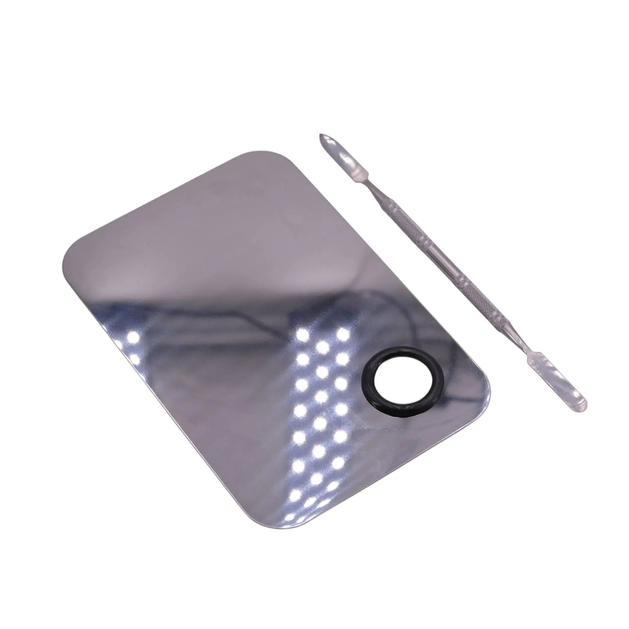 Palette de mélange de couleur vsp ou gel en métal pour Nail Art OCIBEL