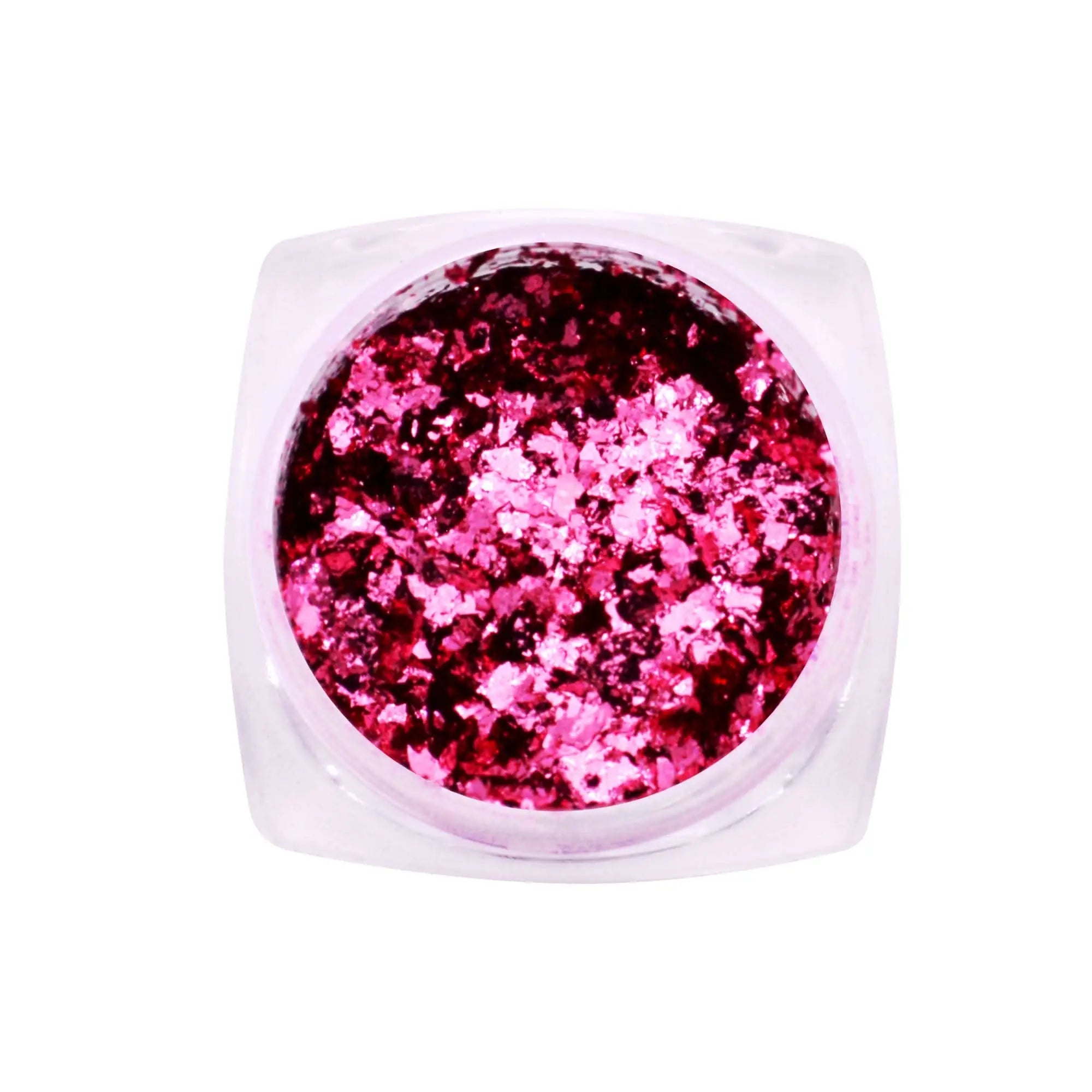 Poudre Chrome Flakes Rose OCIBEL