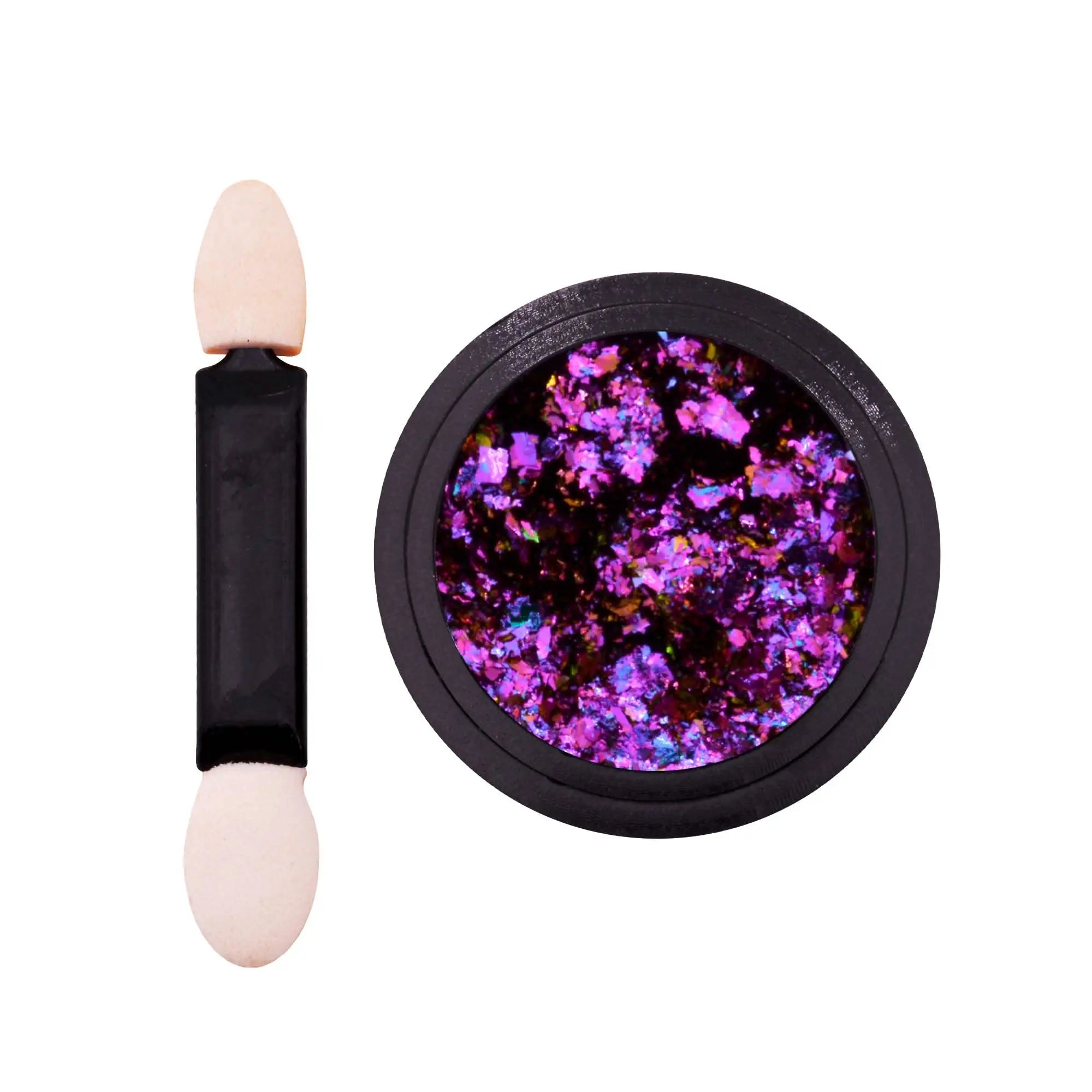 Poudre Chrome Flakes Violet OCIBEL
