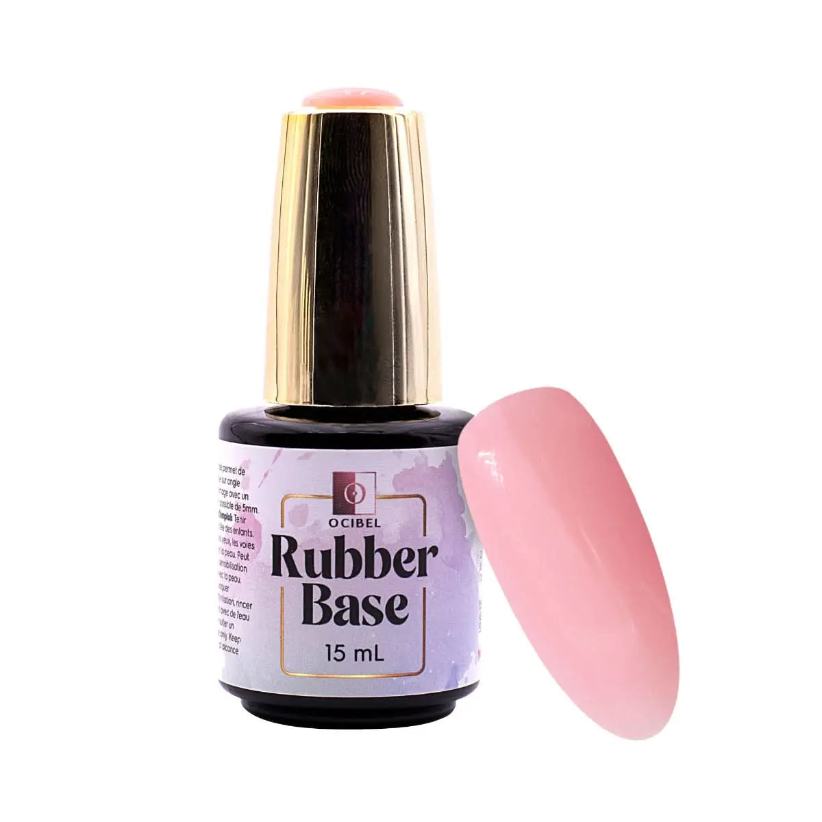 Rubber Base - Gummy Base UV / LED Nude 04 Sans HEMA / DI-HEMA - 15 ml OCIBEL
