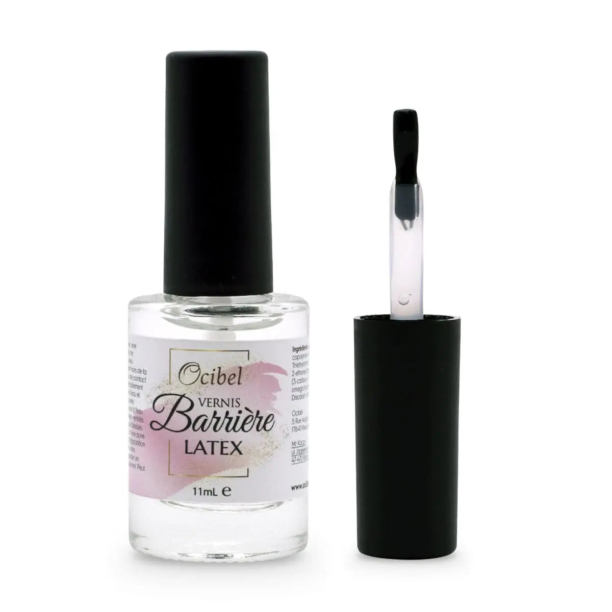 Vernis Barriere Latex Vinyle Nail Art - 11 ml OCIBEL