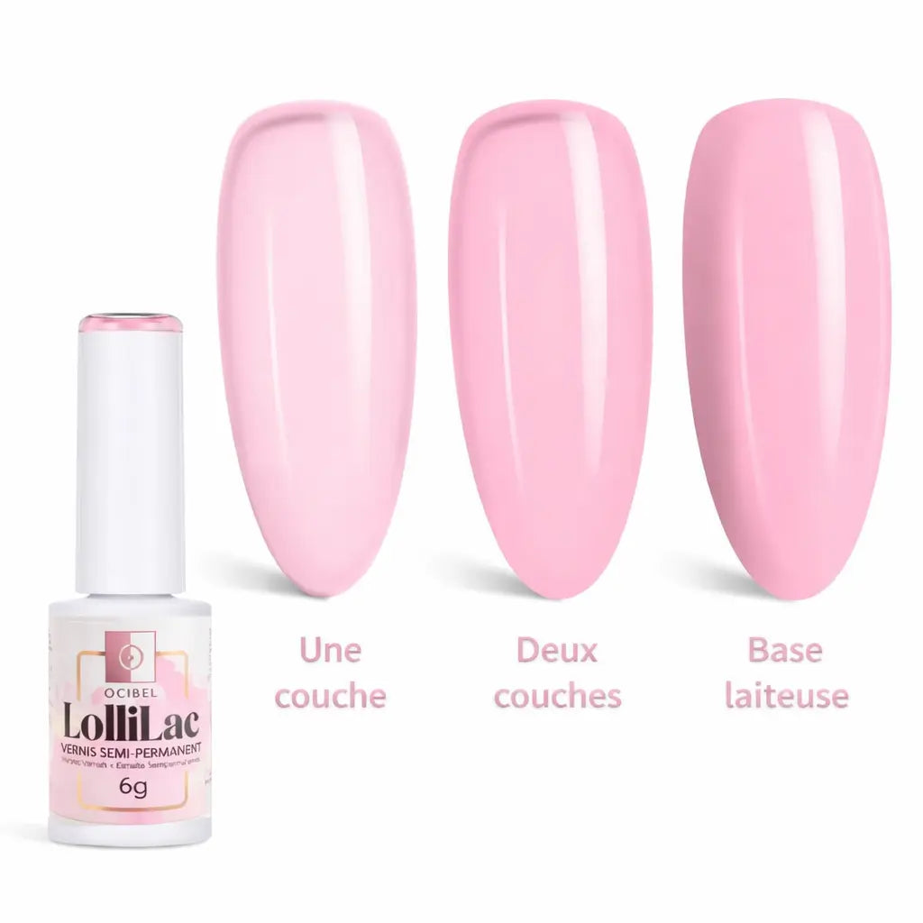 Vernis Semi Permanent UV / LED - Nudes Sweet Dust 6g OCIBEL