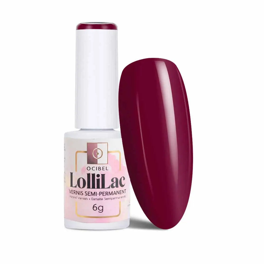 Vernis Semi Permanent UV / LED - Reds R11 Burgundy Rose 6g OCIBEL
