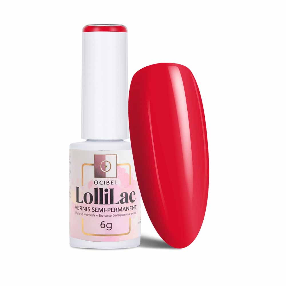 Vernis Semi Permanent UV / LED - Rouge Passion 6g OCIBEL