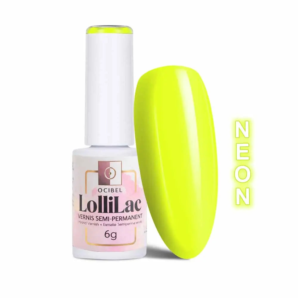 Vernis Semi Permanent UV / LED - Yellows Néon 6g OCIBEL