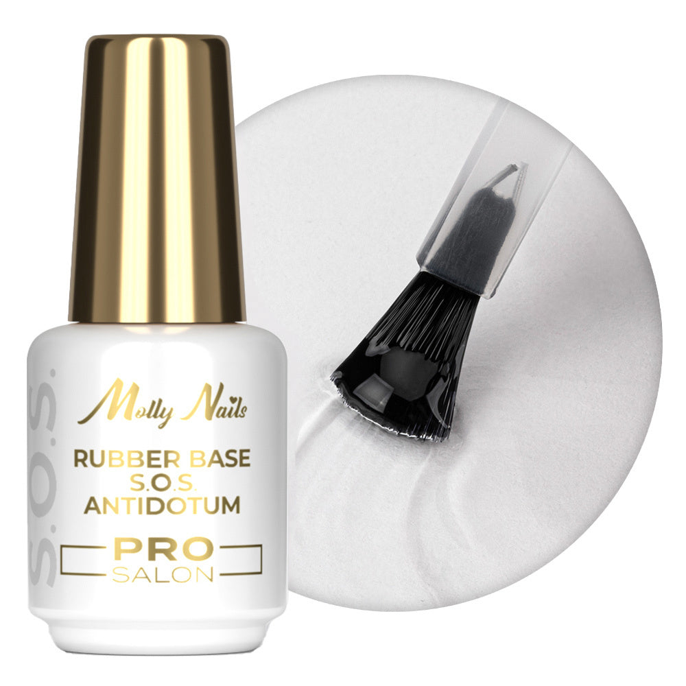 Rubber Base Gummy Base Molly Nails - Transparent Clear 15g