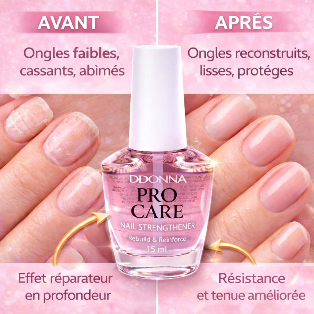 Nail Strengthener 15 ml Soin Reconstructeur Ongles – Rebuild & Reinforce Protective Armor – Fortifiant à la Kératine et Protéines – Anti-Casse Longue Tenue OCIBEL