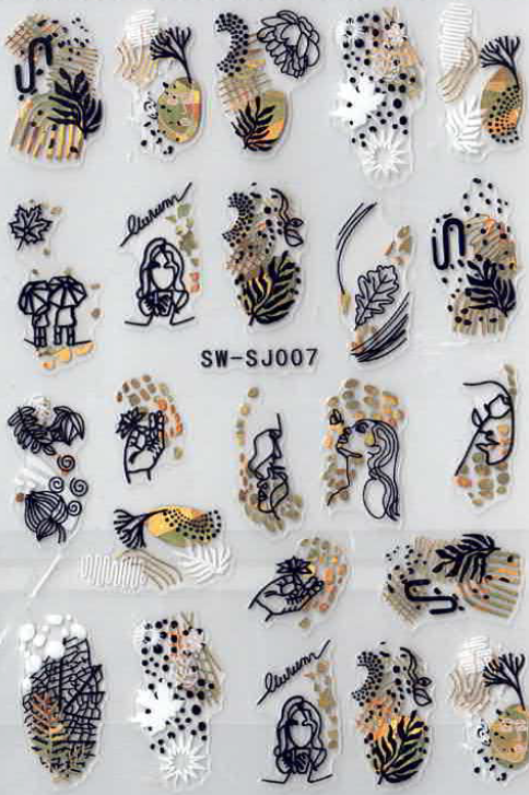 Planche Stickers Autocollant Motif OCIBEL