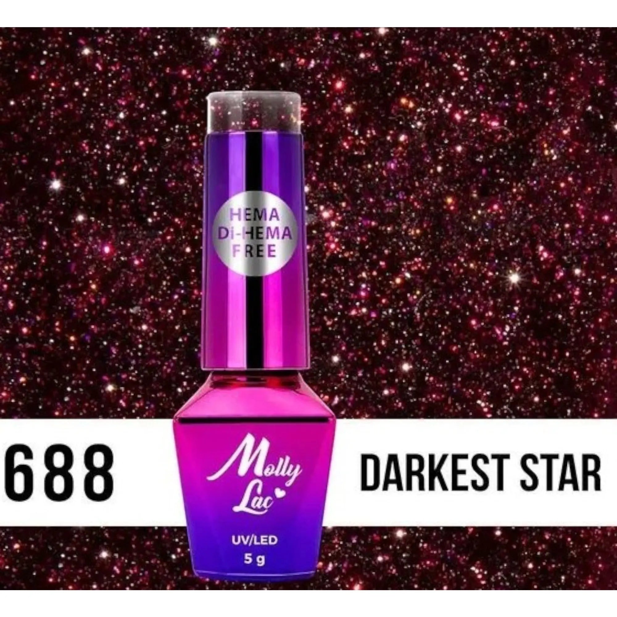Vernis Semi Permanent Molly Lac 5ml -  688 OCIBEL