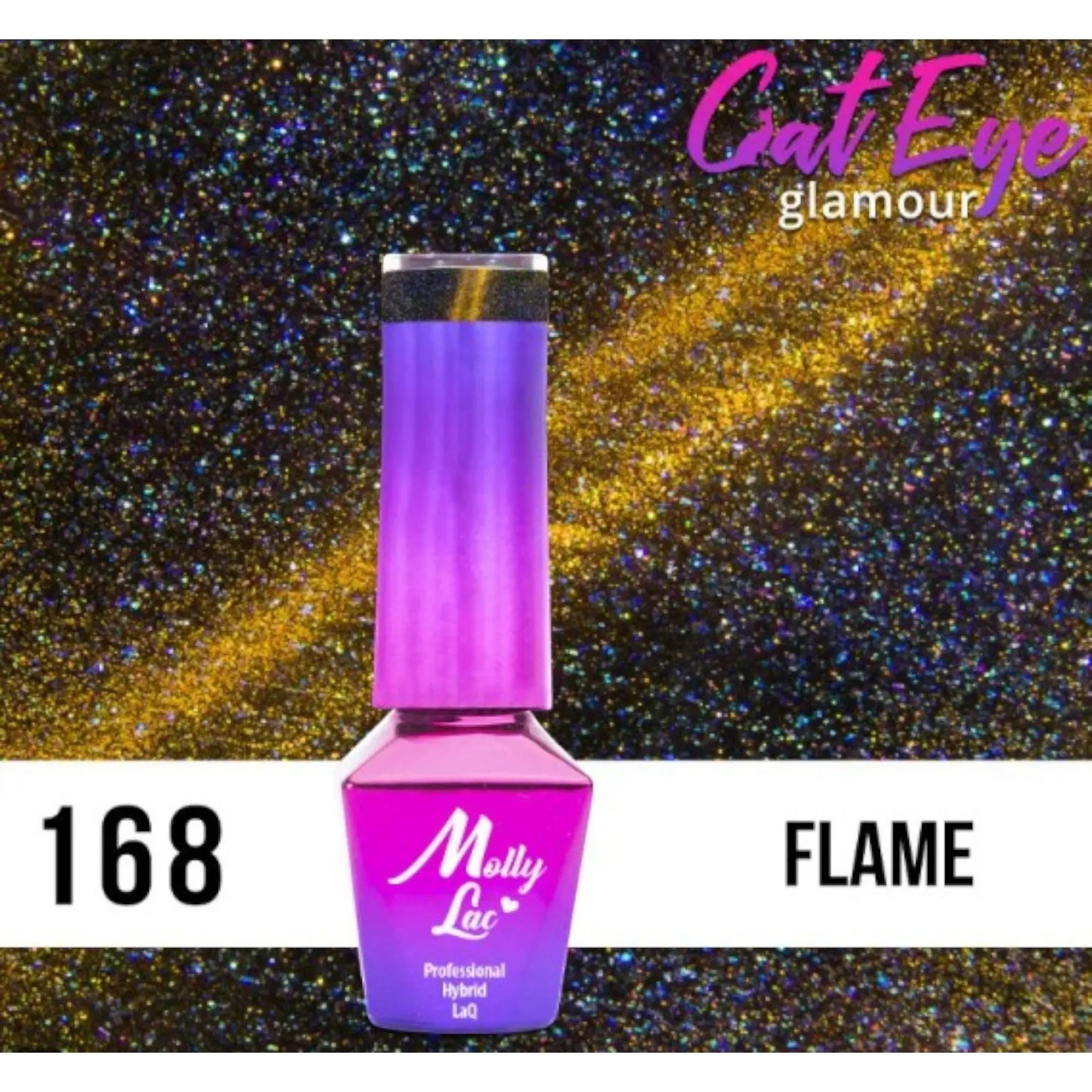 Vernis Semi Permanent Molly Lac 5ml -  Cat Eye 168 OCIBEL