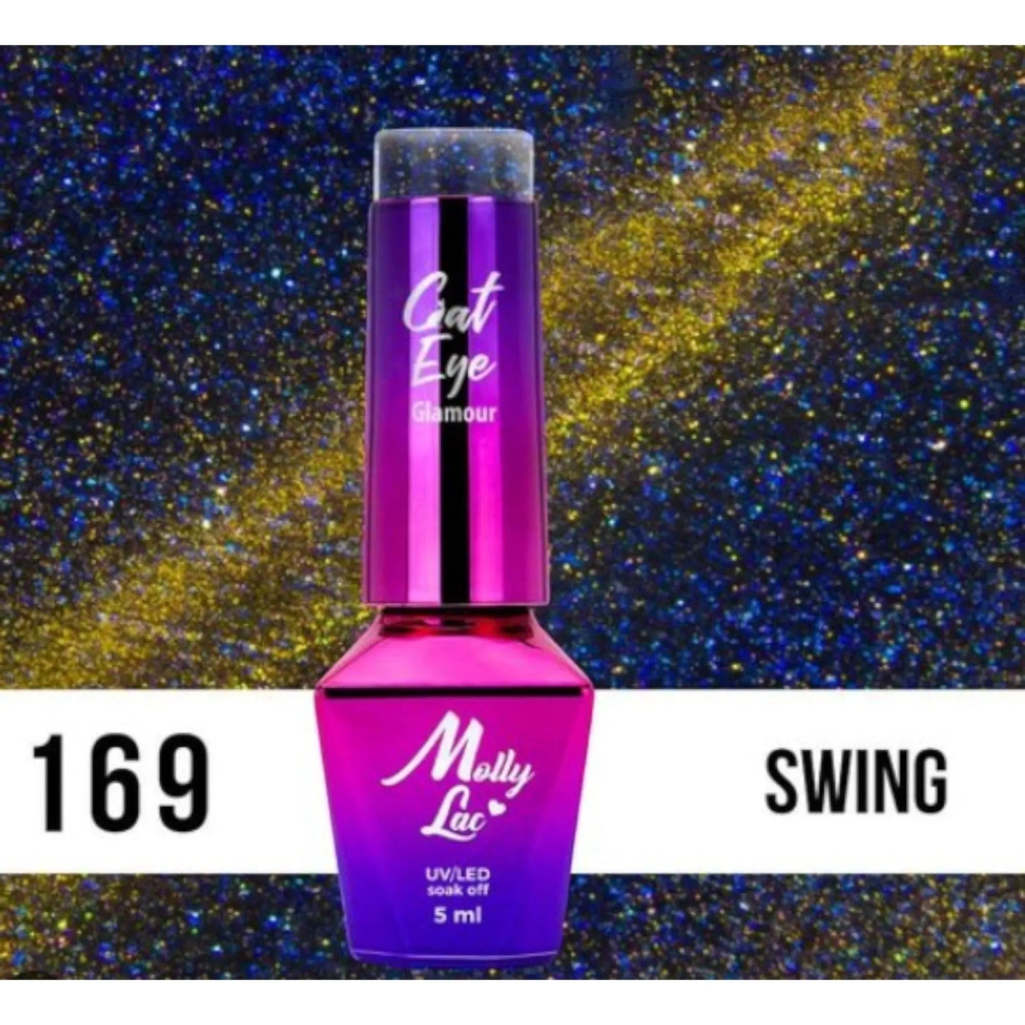 Vernis Semi Permanent Molly Lac 5ml -  Cat Eye 169 OCIBEL