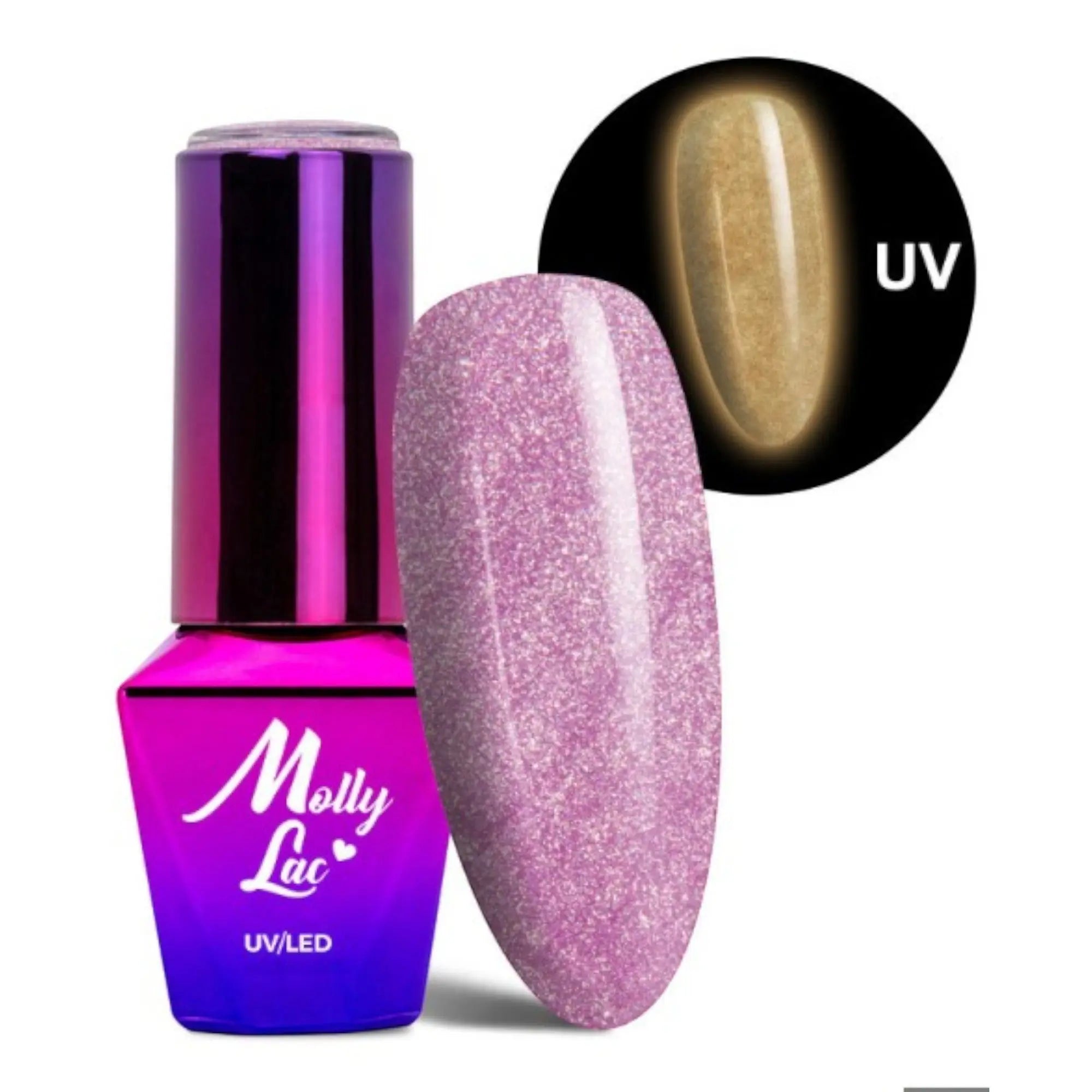 Vernis Semi Permanent Molly Lac 5ml -  Glow in the Dark 674 OCIBEL
