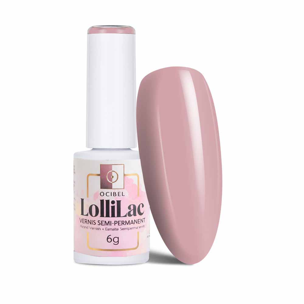 Vernis Semi Permanent UV / LED - Powder Pink 6g OCIBEL