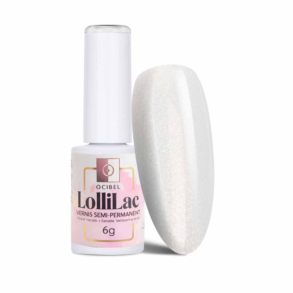 Vernis Semi Permanent UV / LED - Snow Pearl 6g OCIBEL